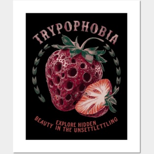 trypophobia strawberry Posters and Art